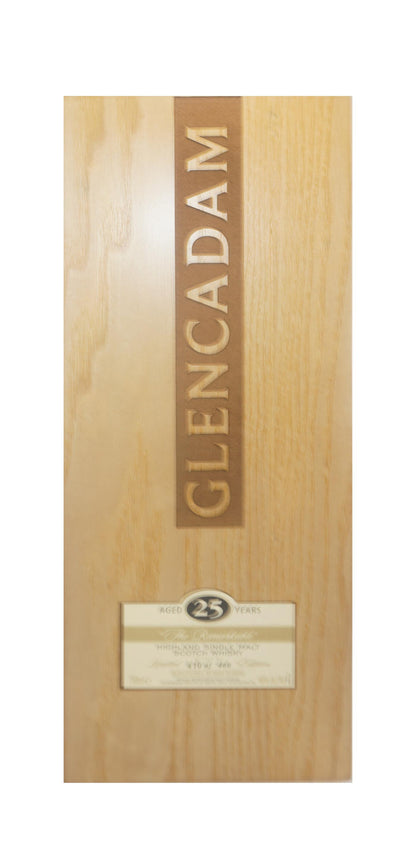 GLENCADAM SCOTCH SINGLE MALT HIGHLAND 92PF 25YR 750ML Spirits