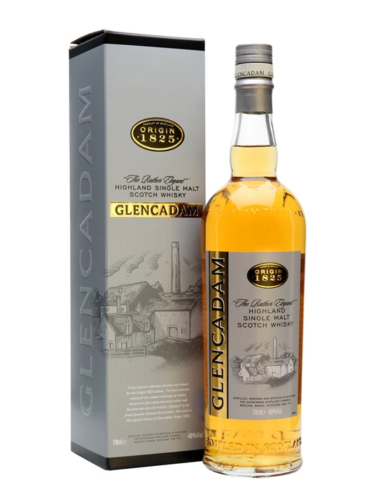 GLENCADAM SCOTCH SINGLE MALT ORIGIN 1825 HIGHLAND 750ML Spirits