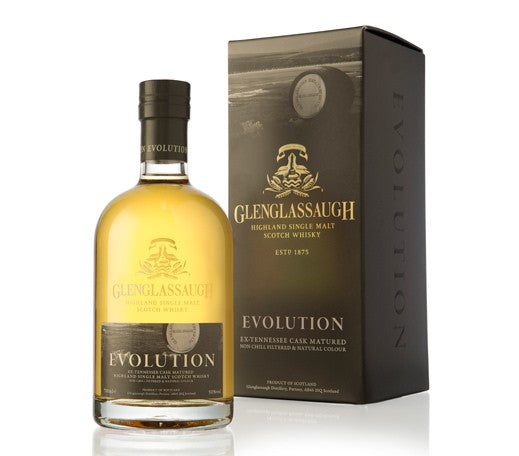 GLENGLASSAUGH EVOLUTION SCOTCH SINGLE MALT HIGHLAND TENNESSEE CASK MATURED 750ML Spirits