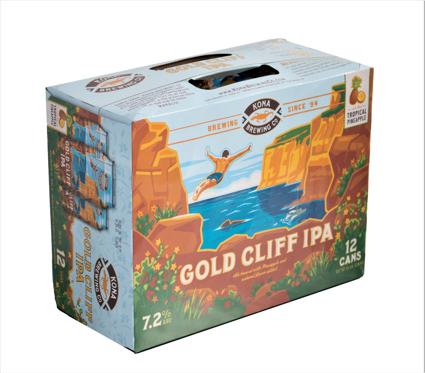 GOLD CLIFF IPA 12X12OZ CANS