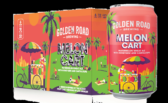GOLDEN ROAD MELON CART 6X12OZ CAN - Remedy Liquor