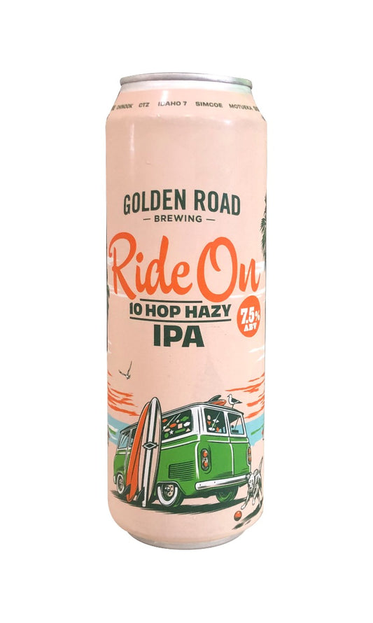 GOLDEN ROAD RIDE ON 10 HOP HAZY IPA 19.2OZ CAN