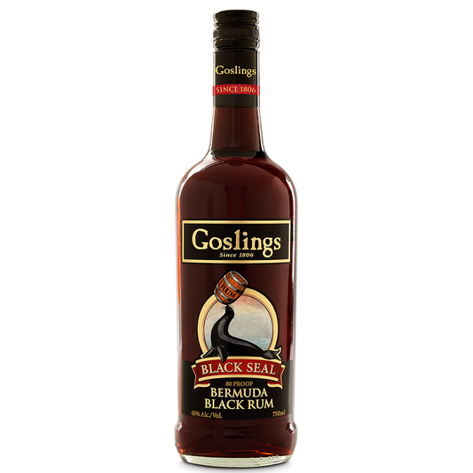 GOSLINGS BLACK SEAL RUM BERMUDA CARIBBEAN 151 PF 750ML Spirits