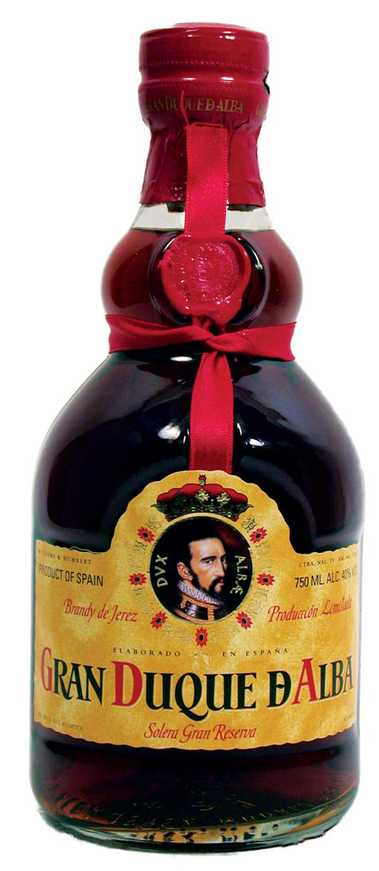 GRAN DUQUE D ALBA BRANDY DE JEREZ SPAIN 750ML - Remedy Liquor