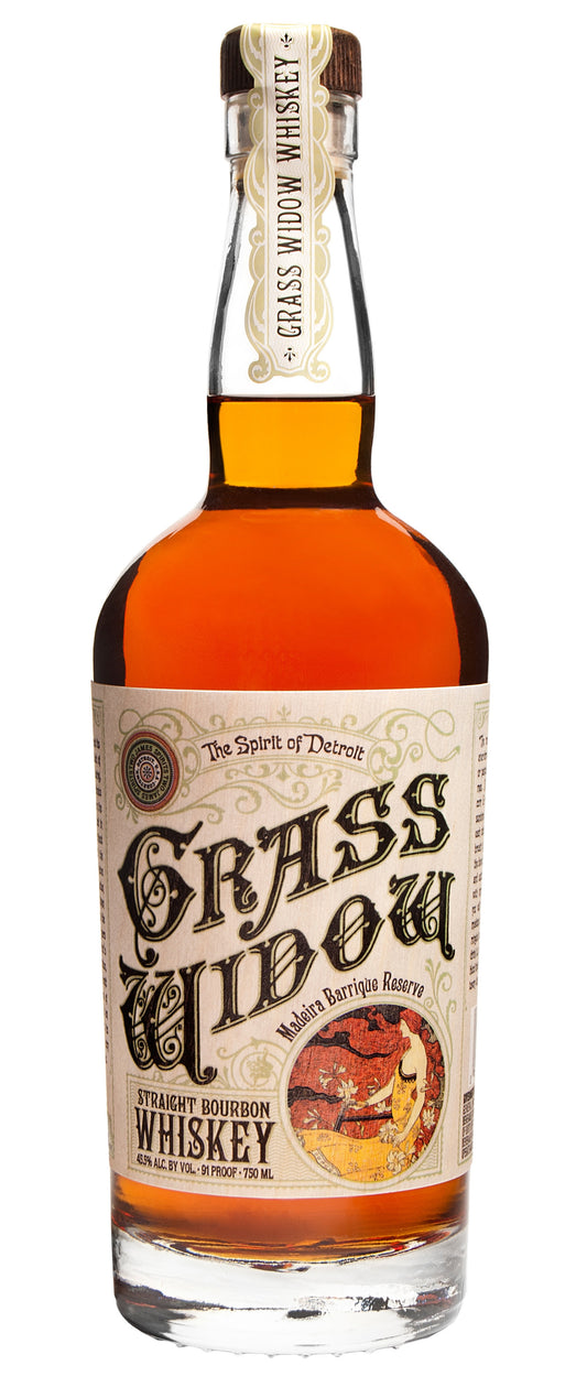 GRASS WIDOW BOURBON MADURA BARRIQUE RESERVE DETROIT 91PF 750ML Spirits