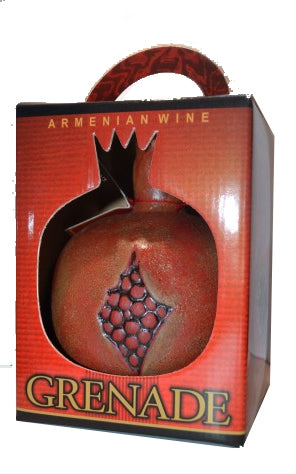 GRENADE WINE RED SWEET POMEGRANATE CERAMIC 750ML - Remedy Liquor