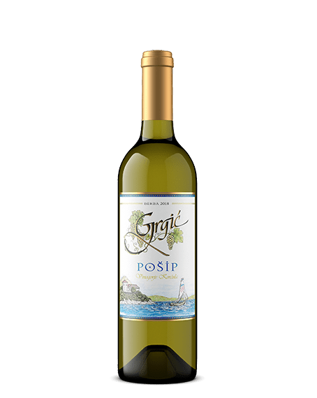 GRGIC POSIP DRY WHITE WINE BERBA CROATIA 2019