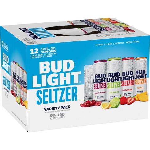BUD LIGHT SELTZER VARIETY PACK 12X12OZ CANS