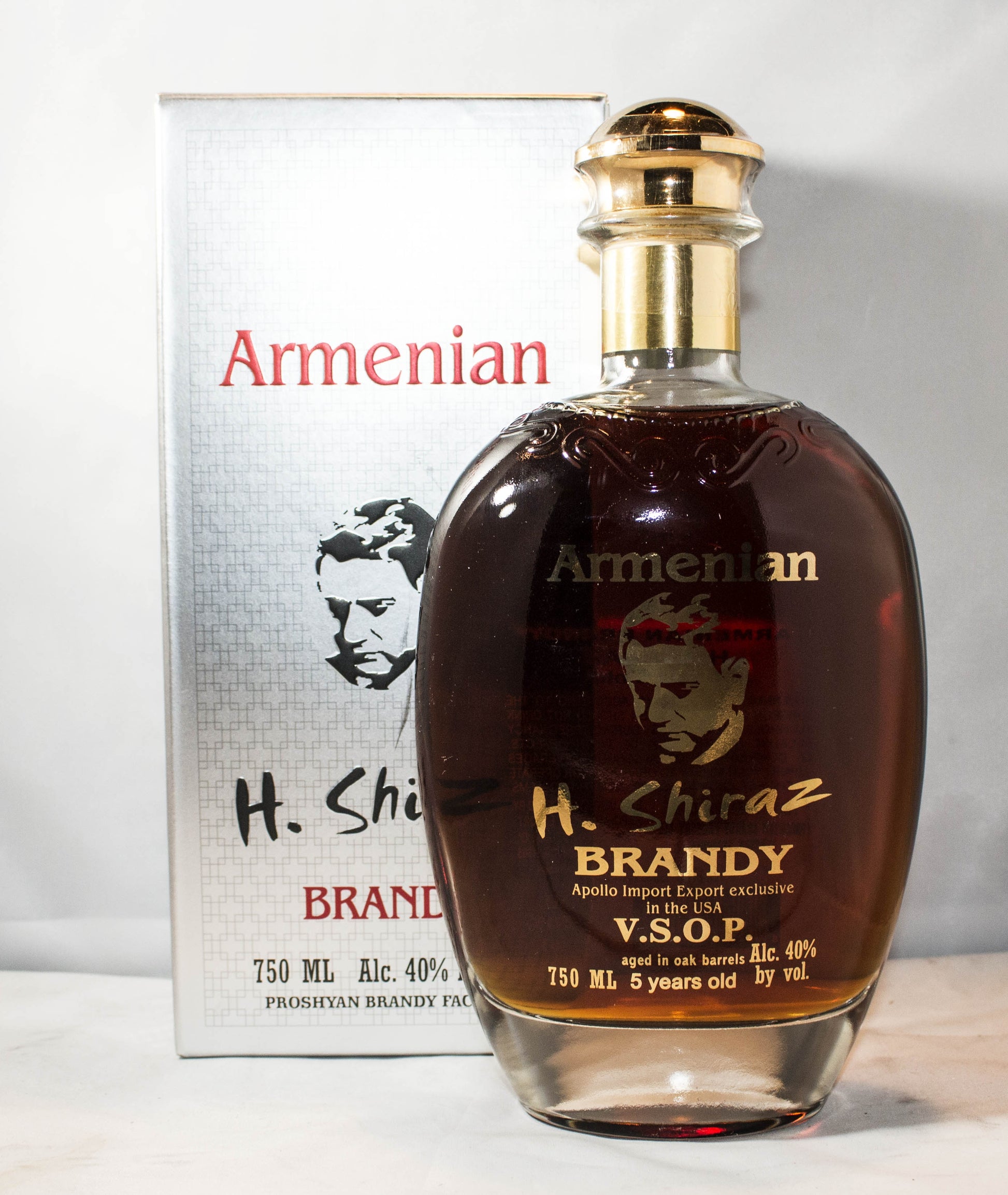 H. SHIRAZ BRANDY VSOP ARMENIAN 750ML - Remedy Liquor