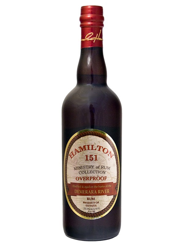 HAMILTON RUM OVERPROOF GUYANA 151PF 750ML - Remedy Liquor