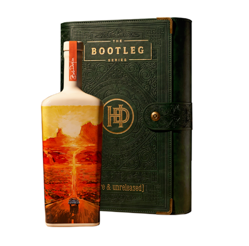 HEAVEN'S DOOR THE BOOTLEG BOURBON 2020 BOB DYLON EDITION FINISHED IN JAMAICAN RUM BARREL CASK STRENGTH 15YR 750ML Spirits