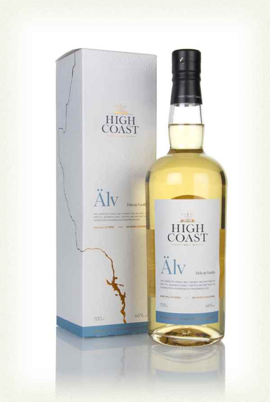 HIGH COAST WHISKEY SINGLE MALT ALV DELICATE VANILLA HIGH COAST SWEDEN 750ML Spirits