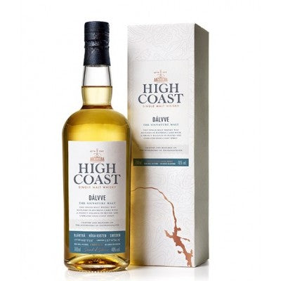 HIGH COAST WHISKEY SINGLE MALT DALVVE THE SIGNITURE MALT HIGH COAST SWEDEN 750ML Spirits