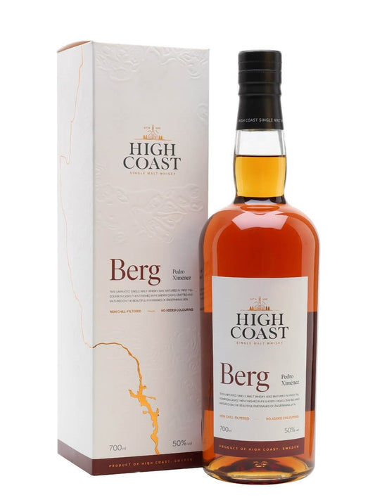 HIGH COAST BERG WHISKY SINGLE MALT SWEDEN 750ML Spirits