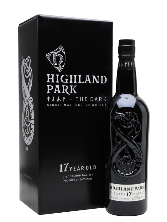 HIGHLAND PARK SCOTCH SINGLE MALT THE DARK 105.8PF 17YR 750ML Spirits