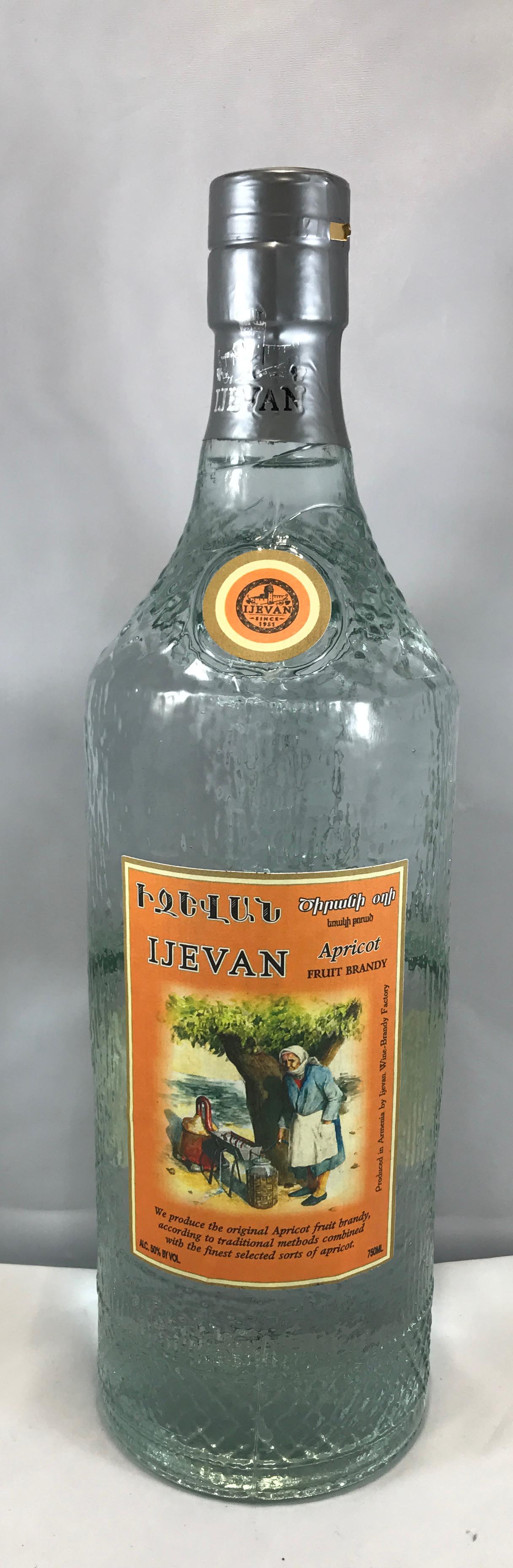 IJEVAN VODKA APRICOT ARMENIA 750ML - Remedy Liquor