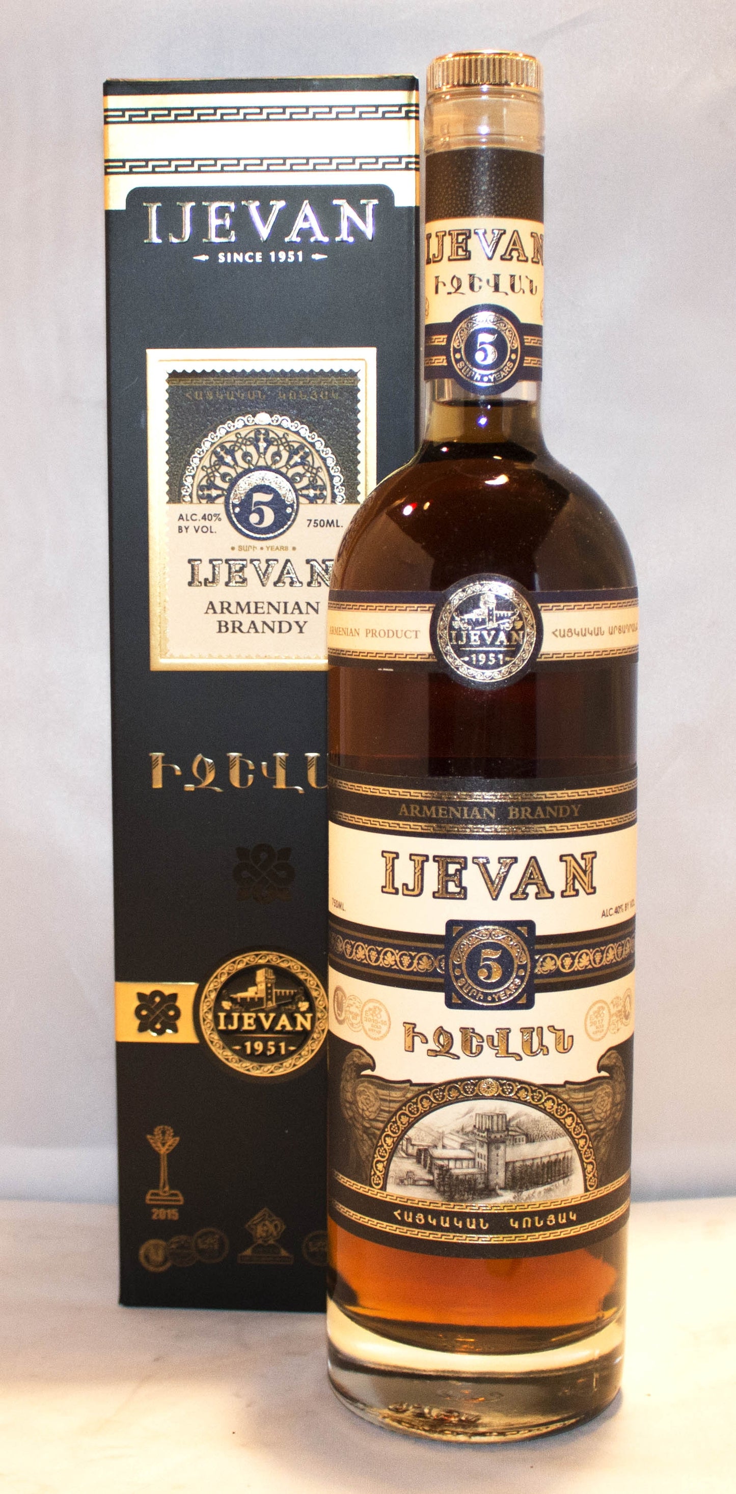 IJEVAN BRANDY ARMENIA 5YR 750ML - Remedy Liquor