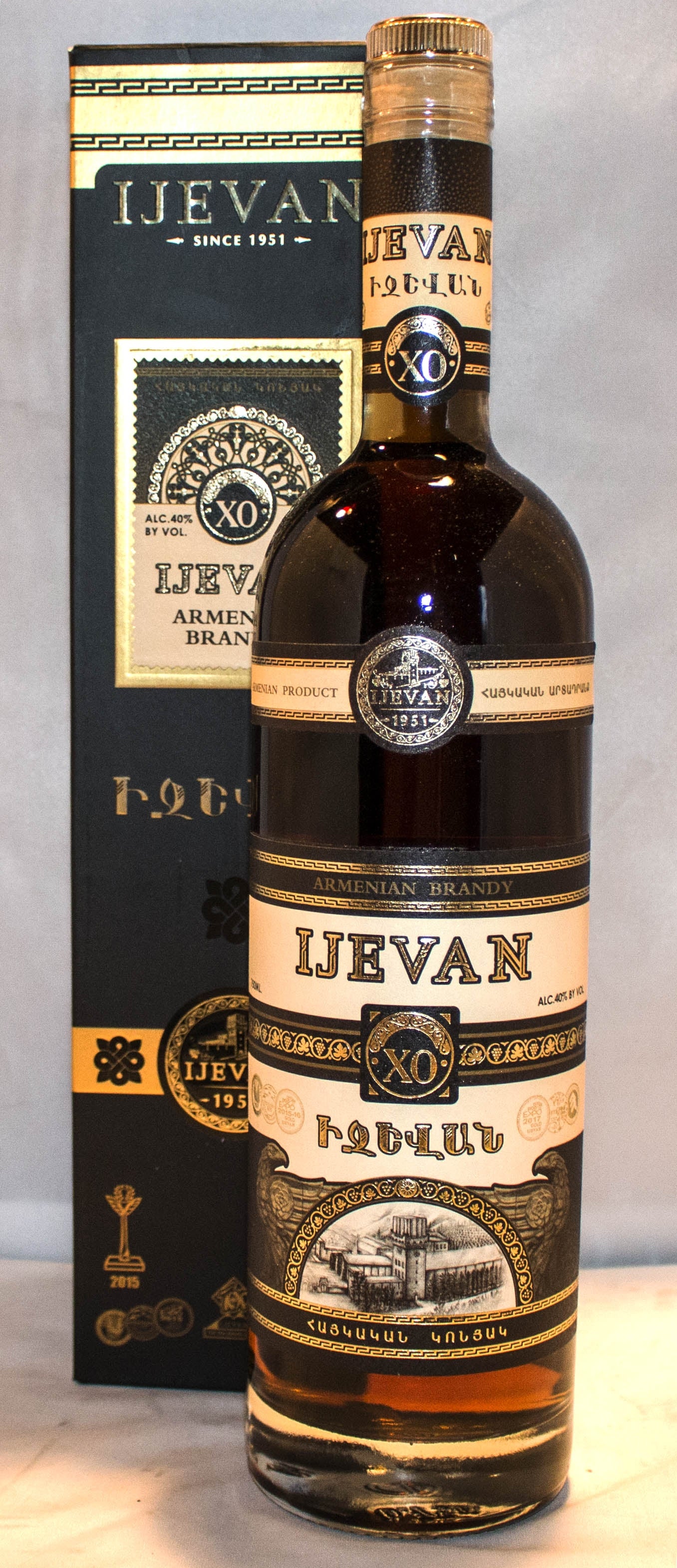 IJEVAN BRANDY XO ARMENIA 10YR 750ML - Remedy Liquor