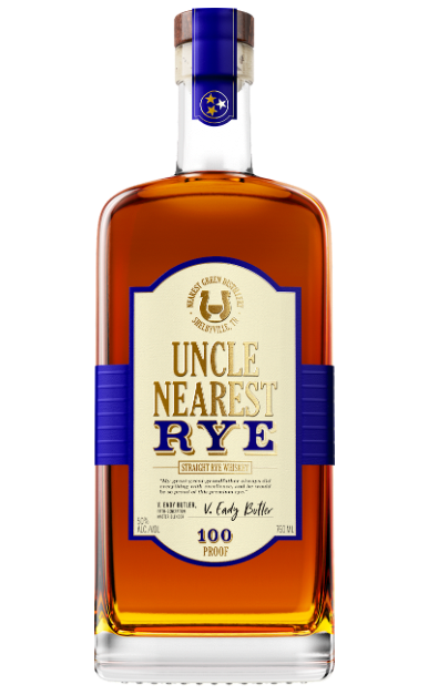 UNCLE NEAREST WHISKEY STRAIGHT RYE TENNESSEE 750ML