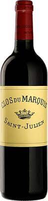 CLOS DU MARQUIS SAINT JULIEN BORDEAUX FRANCE 2012