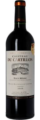 CHATEAU DU CARTILLON HAUT MEDOC FRANCE 2016 Wine