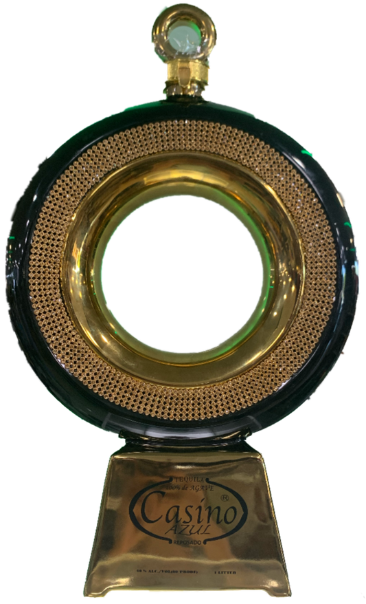 CASINO AZUL TEQUILA SILVER ROUND BOTTLE 1LI Spirits