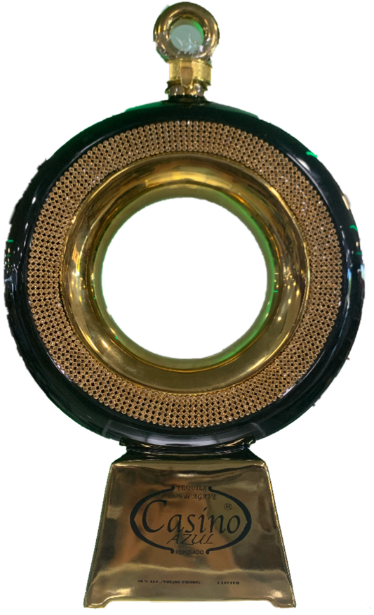 CASINO AZUL TEQUILA ANEJO ROUND BOTTLE 1LI Spirits