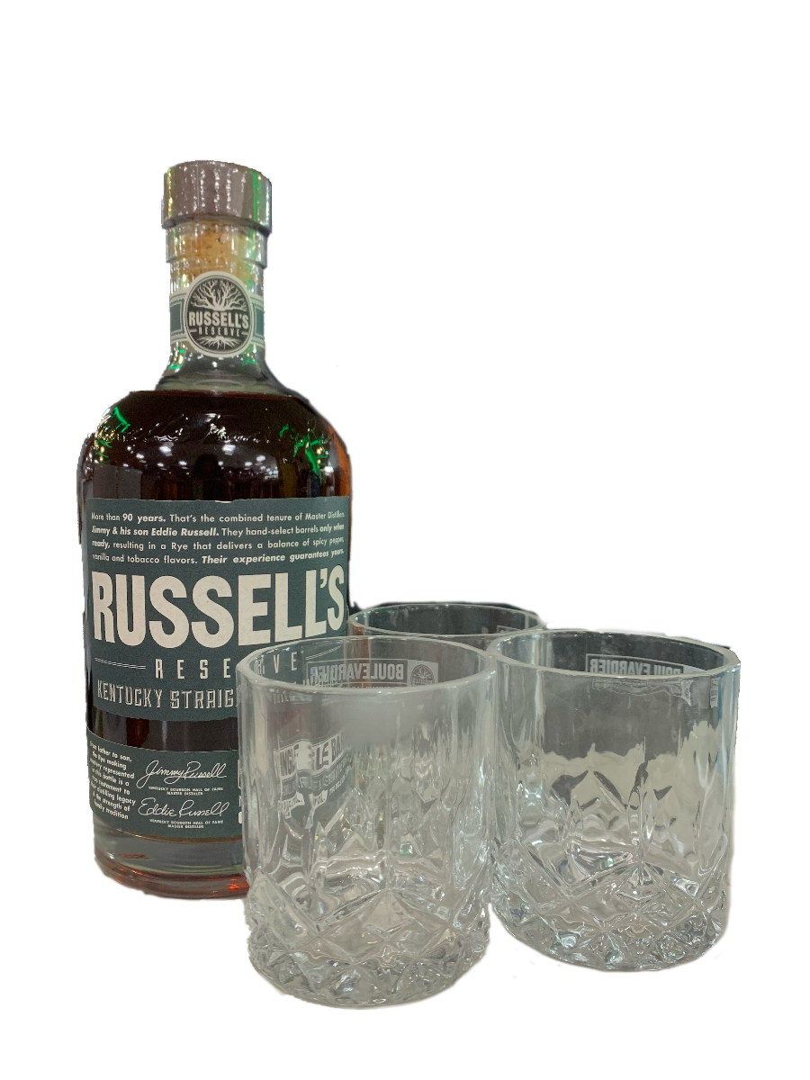 RUSSELLS WHISKEY RYE SINGLE BARREL RESERVE KENTUCKY 104PF 750ML ...