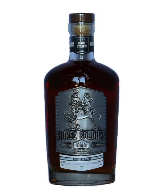 HORSE SOLDIER BARREL STRENGTH BOURBON WHISKEY 750ML Spirits