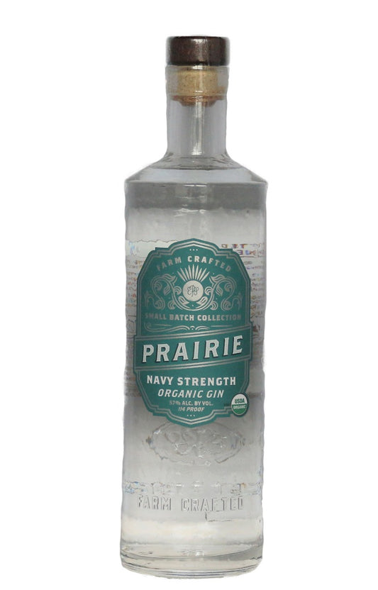 PRAIRIE GIN NAVY STRENGTH ORGANIC MINNESOTA 750ML Spirits