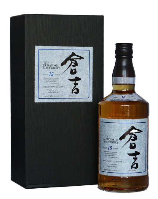 KURAYOSHI WHISKEY MALT JAPAN 15YR 750ML Spirits