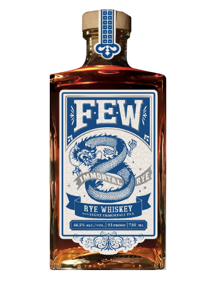 FEW WHISKEY IMMORTAL RYE ILLINOIS 750ML Spirits