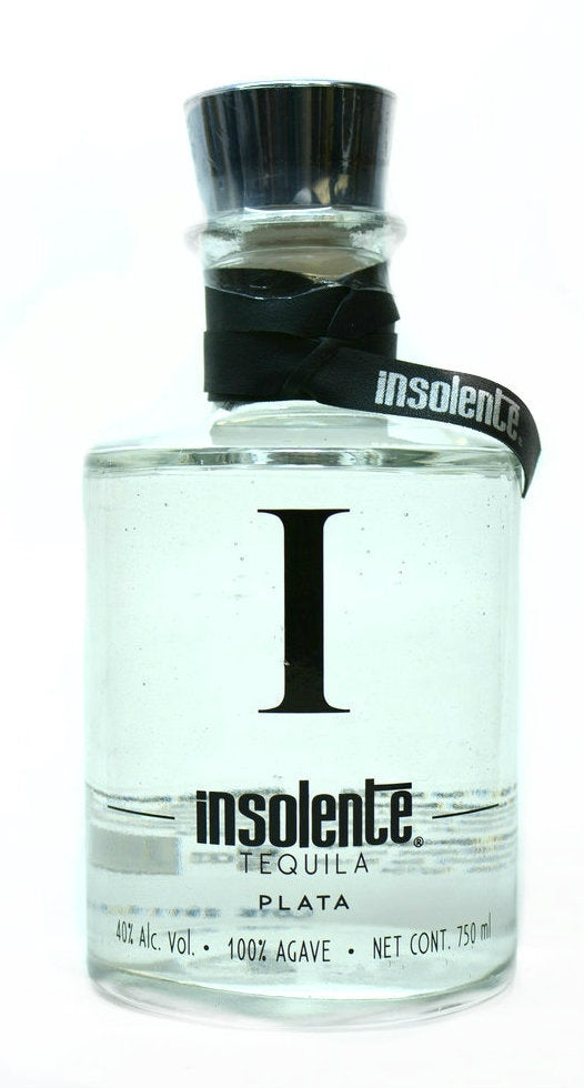 INSOLENTE TEQUILA PLATA 750ML - Remedy Liquor