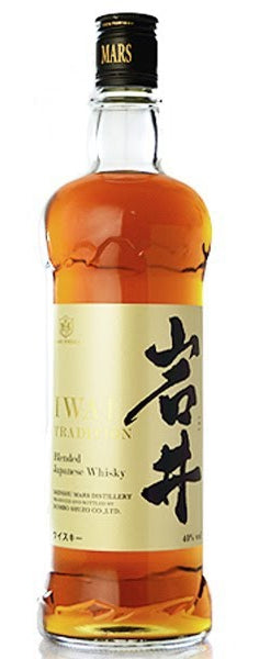 IWAI TRADITIONAL WHISKY BLENDED MARS SHINSHU JAPAN 750ML Spirits