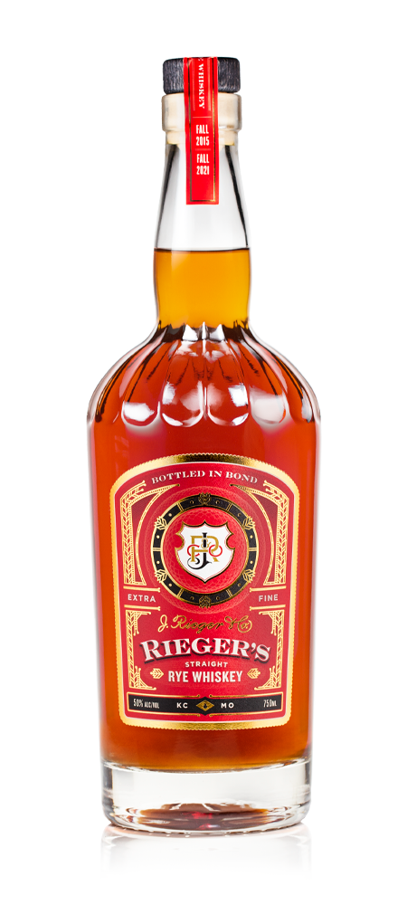 J RIEGERS WHISKEY STRAIGHT RYE BOTTLED IN BOND MISSOURI 750ML Spirits