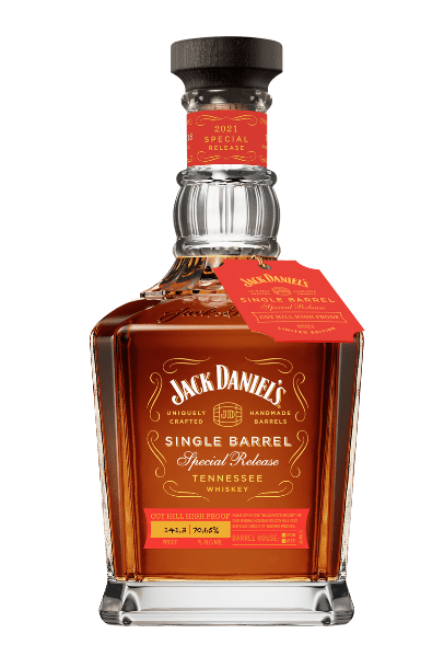 JACK DANIELS WHISKEY SINGLE BARREL BARREL PROOF COY HILL SPECIAL RELEASE TENNESSEE 700ML Spirits