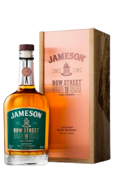 JAMESON BOW STREET WHISKEY IRISH CASK STRENGTH 18YR 750ML