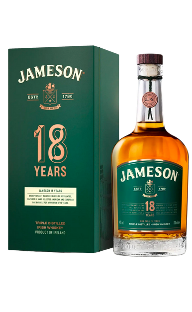 JAMESON WHISKY IRISH LIMITED RESERVE 18YR 750ML - Remedy Liquor 