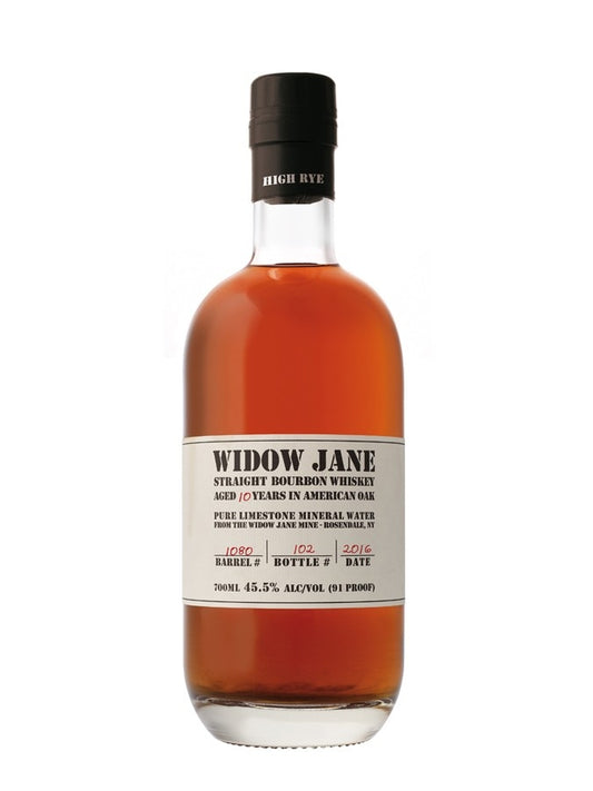 WIDOW JANE BOURBON AGED IN AMERICAN OAK KENTUCKY 10YR 750ML -Remedy Liquor