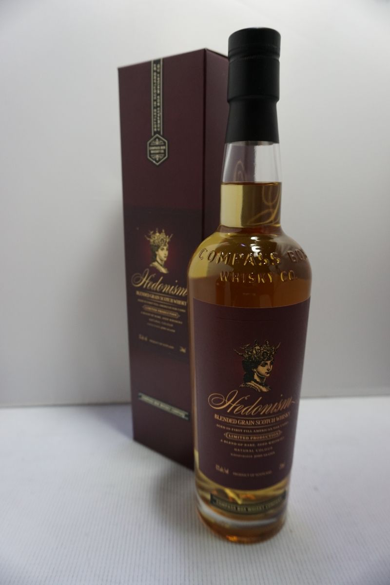 COMPASS BOX HEDONISM SCOTCH BLENDED GRAIN LIMITED PRODUCTION 750ML - Remedy Liquor