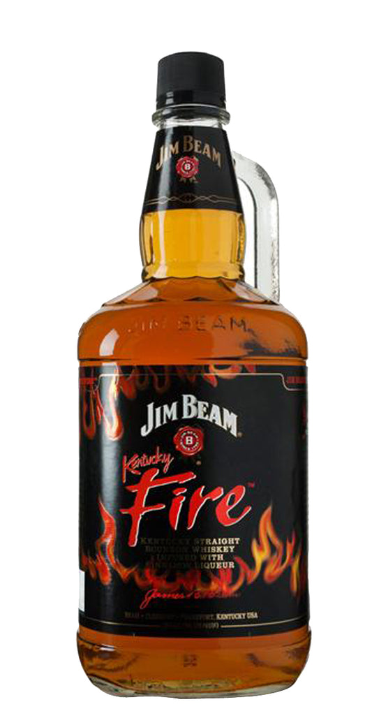 JIM BEAM FIRE BOURBON INFUSED CINNAMON KENTUCKY 1.75LI Spirits