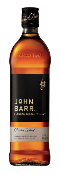 JOHN BARR BLACK BLENDED SCOTCH WHISKY 750ML Spirits