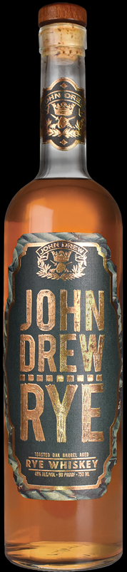 JOHN DREW WHISKEY RYE AGED IN TOASTED OAK BARREL CANADA 90PF 750ML Spirits