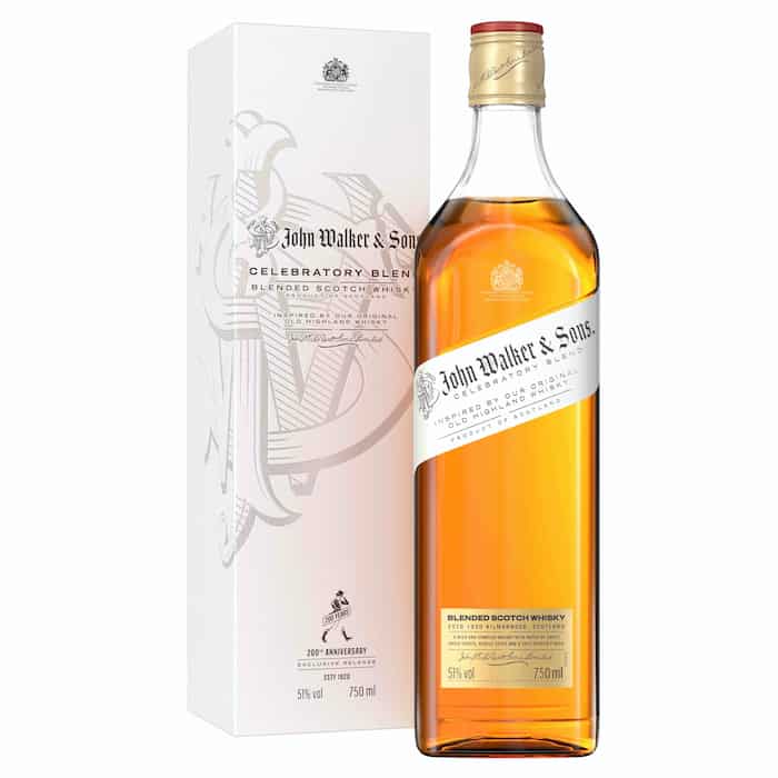JOHN WALKER SCOTCH CELEBRATORY BLEND 200TH ANNIVERSARY 750ML Spirits