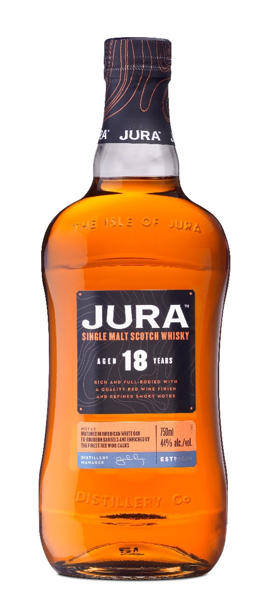 JURA SCOTCH SINGLE MALT 88PF 18YR 750ML - Remedy Liquor