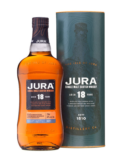JURA SCOTCH SINGLE MALT 88PF 18YR 750ML Spirits