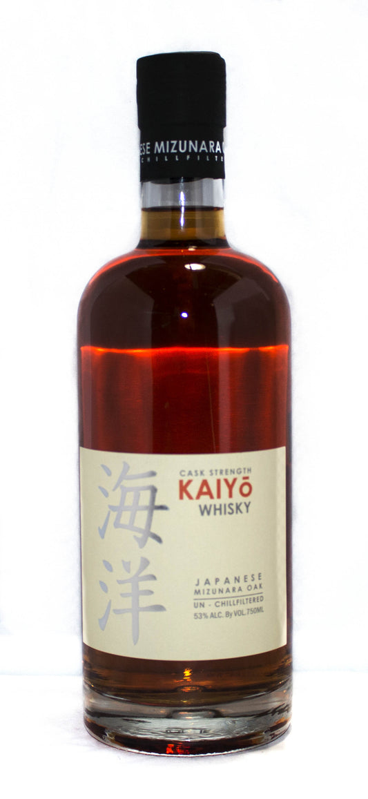 KAIYO WHISKEY MIZUNARA OAK CASK STRENGTH JAPAN 106PF 750ML Spirits