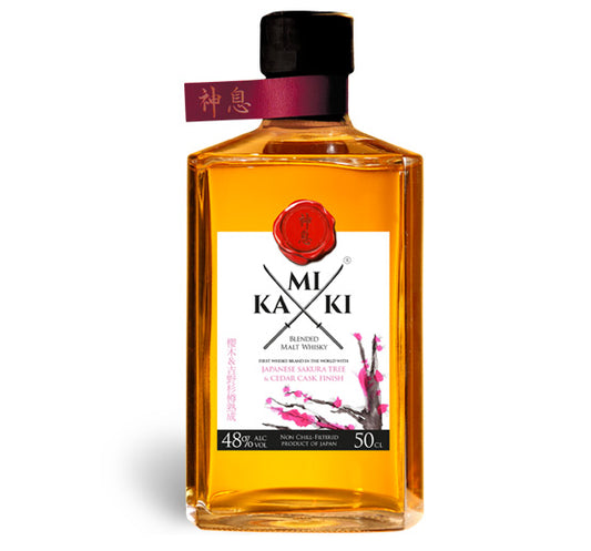 KAMIKI WHISKEY MALTAGE SAKURA WOOD JAPAN 750ML Spirits