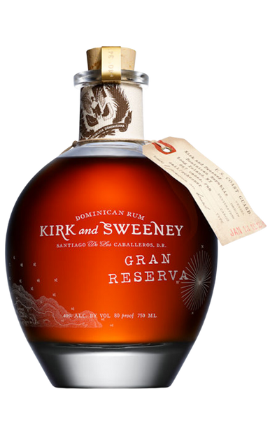 KIRK AND SWEENEY RUM GRAN RESERVA DOMINICAN 750ML Spirits
