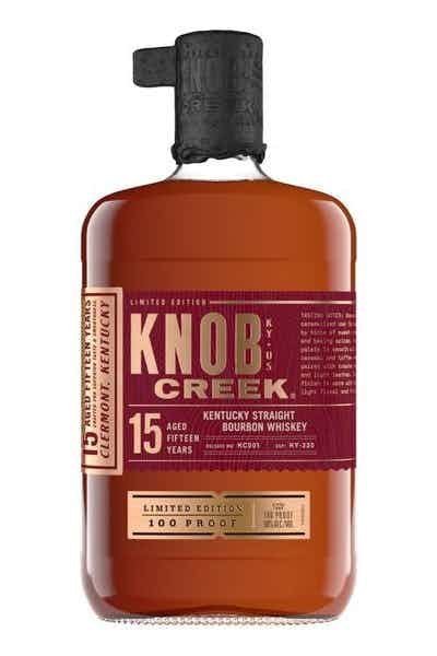 KNOB CREEK BOURBON LIMITED 100PF EDITION KENTUCKY 15YR 750ML Spirits